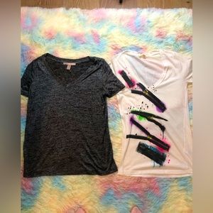 Bundle of 2 Forever21 V-Neck Tees